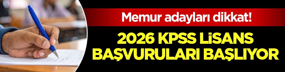 KPSS Lisans başvurusu nasıl yapılır? Sınav tarihi ne zaman? Başvuru ücreti ne kadar?