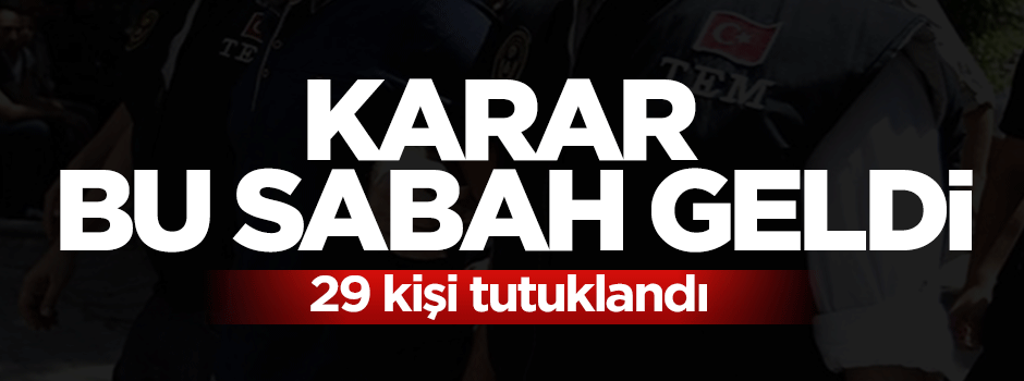 KPSS soruşturmasında 29 tutuklama