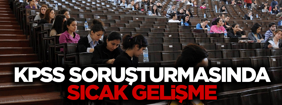 KPSS soruşturmasında zanlılar Adliye'ye sevk edildi