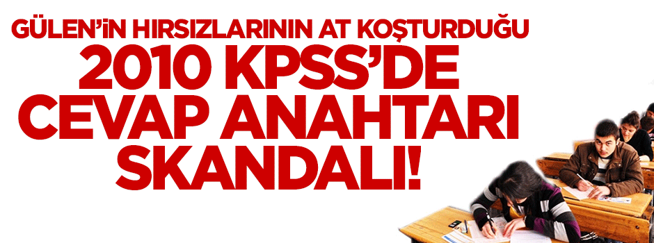 KPSS'de cevap anahtarı skandalı: Savcılık örtbas etmiş