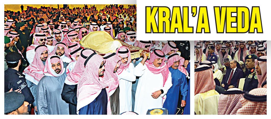 Kral Abdullah’a veda