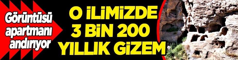  Kral Kaya Mağaraları: Sivas'ta 3 bin 200 yıllık gizem... Tam 100 odası var... 