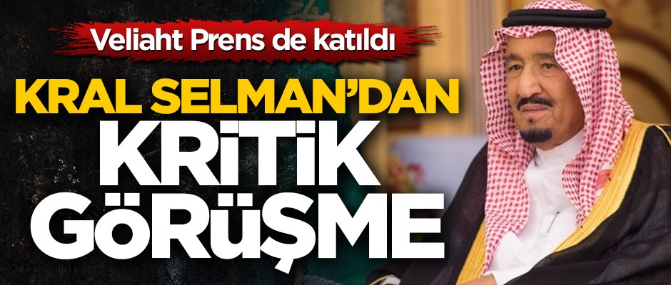 Kral Selman'dan Mina Sarayı'nda kritik görüşme