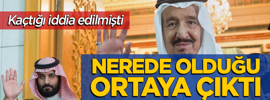 Kral Selman'ın nerede olduğu ortaya çıktı