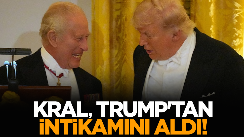 Kral, Trump'tan sonunda intikamını aldı!