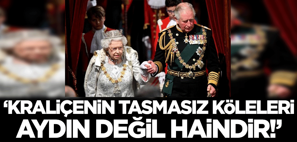 'Kraliçenin tasmasız köleleri aydın değil haindir!'