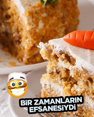 Kremalı havuçlu kek: İşte bu süper tat bir zamanların efsanesiydi