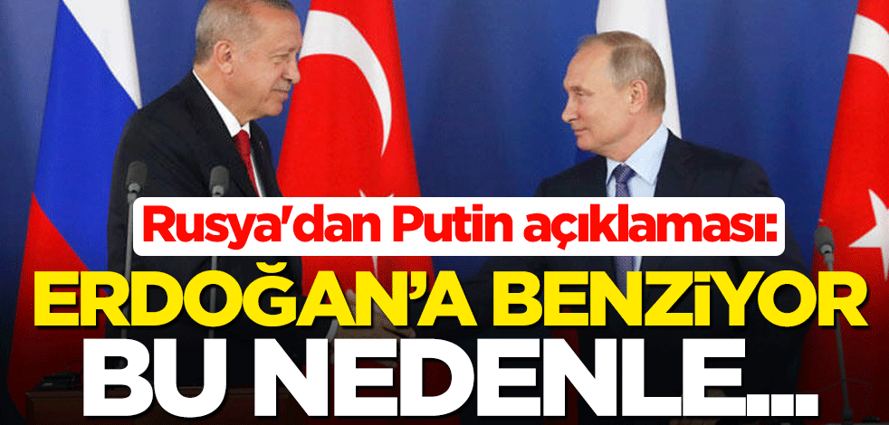 Kremlin Sözcüsü Dmitriy Peskov'dan Putin açıklaması: Erdoğan'a benziyor bu nedenle...