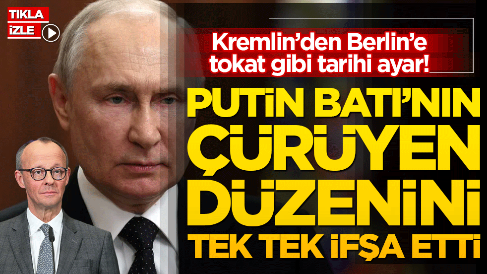 Kremlin’den Berlin’e tokat gibi salvoyla tarihi ayar! Batı’nın çürüyen düzeni tek tek ifşa edildi!