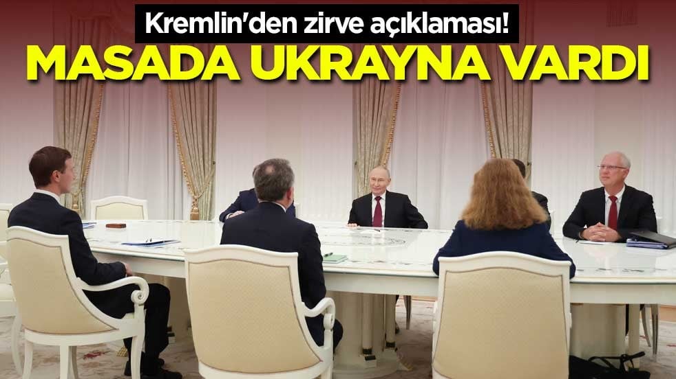 Kremlin'den zirve açıklaması! Masada Ukrayna vardı