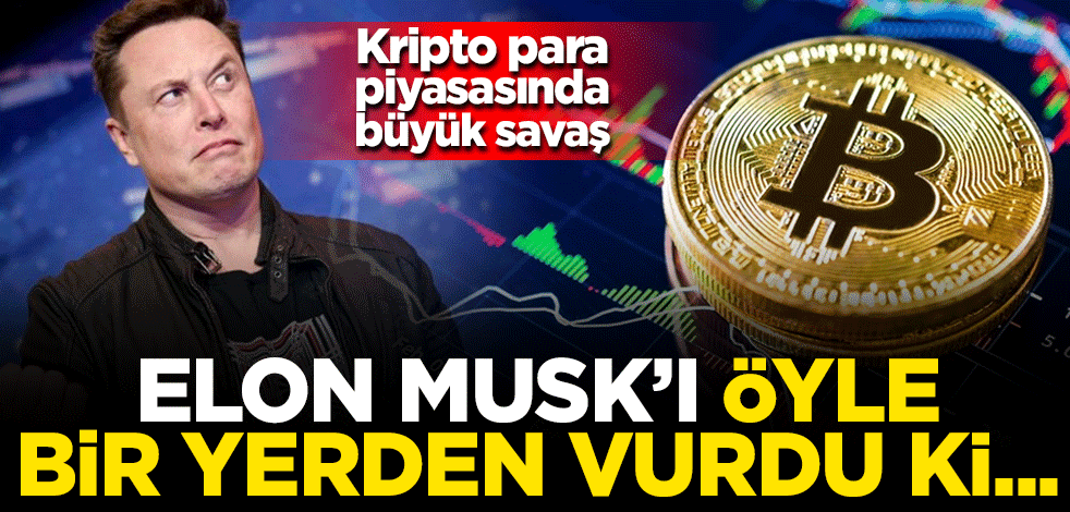 Kripto para savaşları sürüyor! Elon Musk'ı öyle bir yerden vurdu ki...