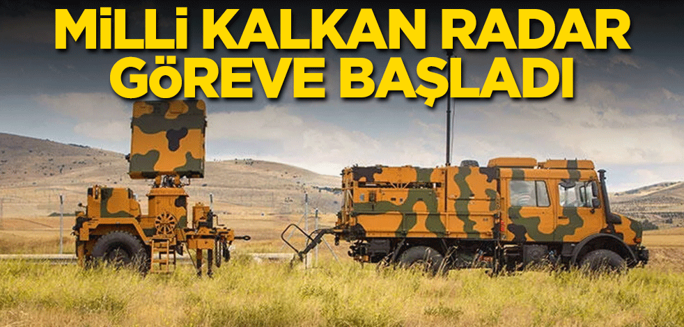 Kritik askeri ve sivil noktaları koruyor: Milli radar KALKAN-II görev başında