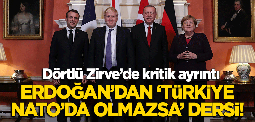 Kritik ayrıntı: Erdoğan'dan Merkel, Johnson ve Macron'a ders niteliğinde kitap!