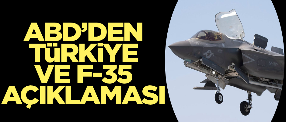 Kritik görüşme sonrası ABD'den Türkiye ve F-35 açıklaması!