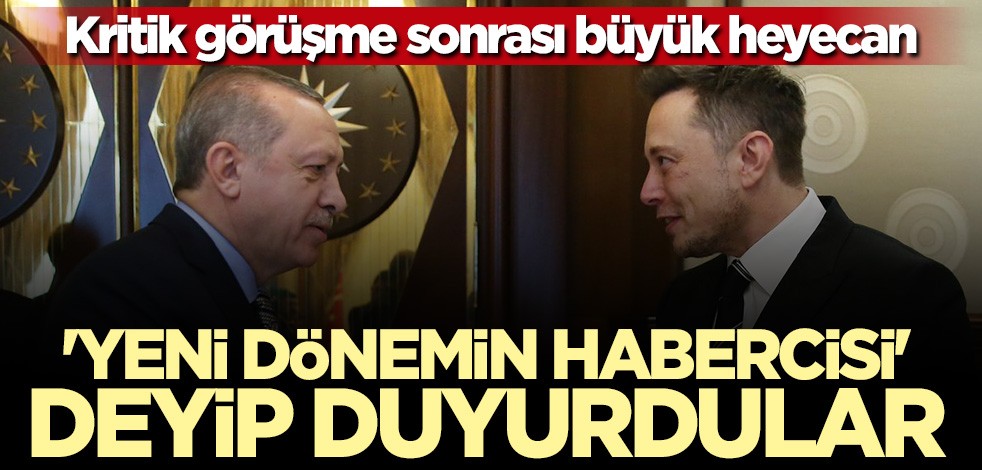 Kritik görüşme sonrası büyük heyecan! Yeni bir dönem başlayabilir