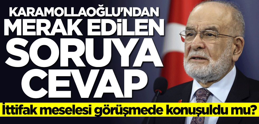 Kritik görüşme sonrası Temel Karamollaoğlu'ndan "ittifak" açıklaması