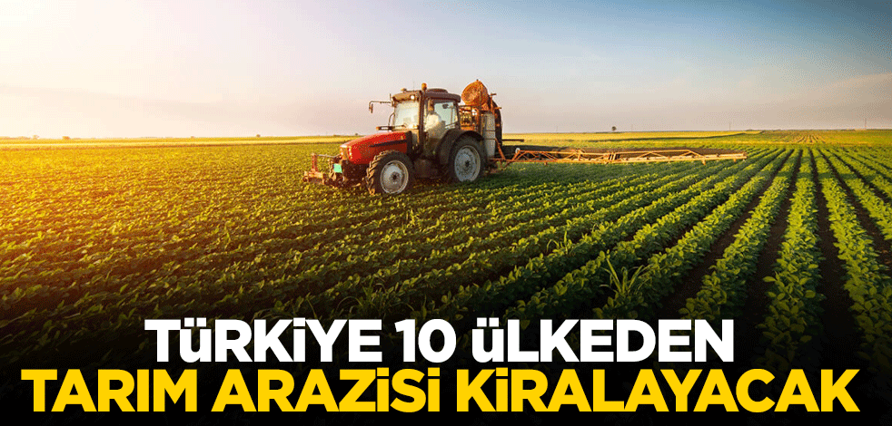 Kritik hamle! Türkiye 10 ülkeden tarım arazisi kiralayacak