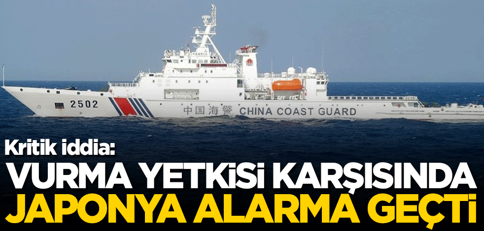 Kritik iddia: Vurma yetkisi karşısında Japonya alarma geçti