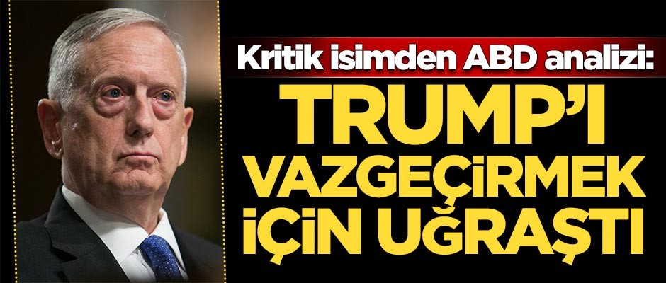 Kritik isimden ABD analizi: Hayal kırıklığıyla ayrılıyor