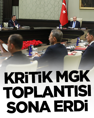 Kritik MGK toplantısı sona erdi
