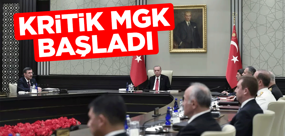 Kritik Milli Güvenlik Kurulu başladı