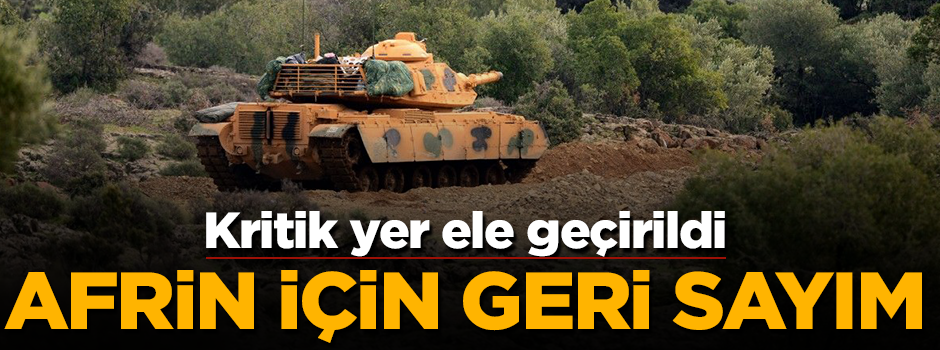Tarihi harekatta 5.gün...Kritik yerler alındı!