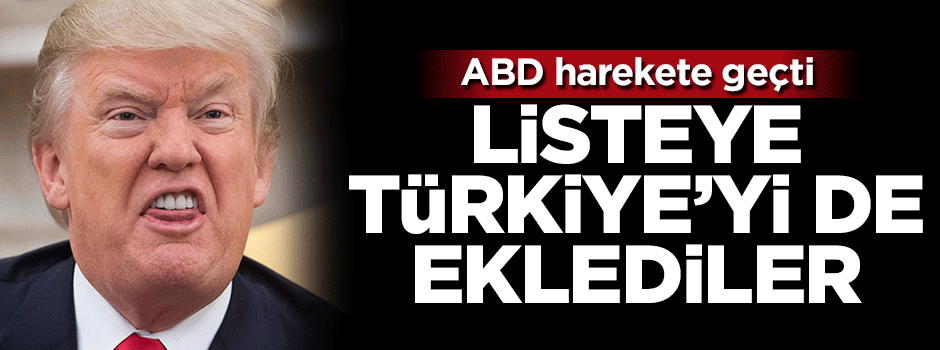 Kriz giderek büyüyor! Listeye Türkiye'yi de eklediler