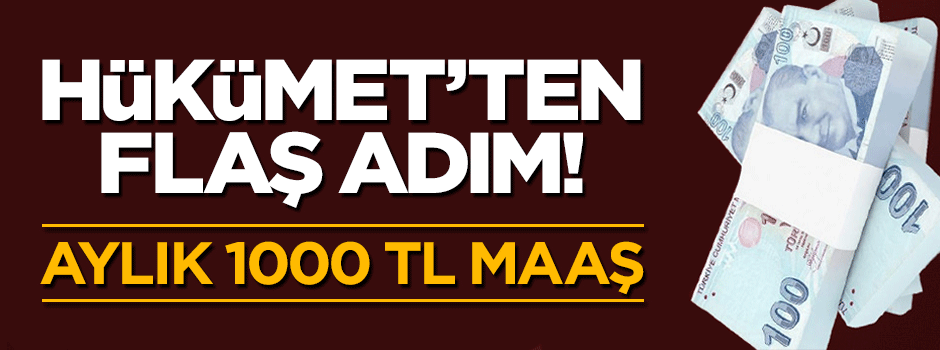 Kronik hastalara aylık 1000 TL maaş