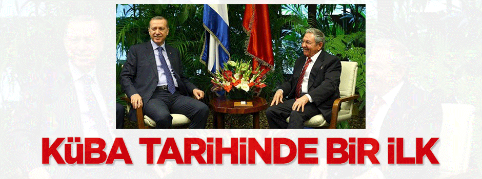 Küba tarihinde bir ilk