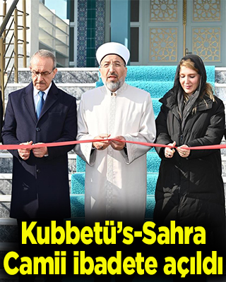 Kubbetü’s-Sahra Camii Malatya’da ibadete açıldı