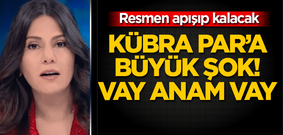 Kübra Par'a çok büyük şok! Resmen apışıp kalacak