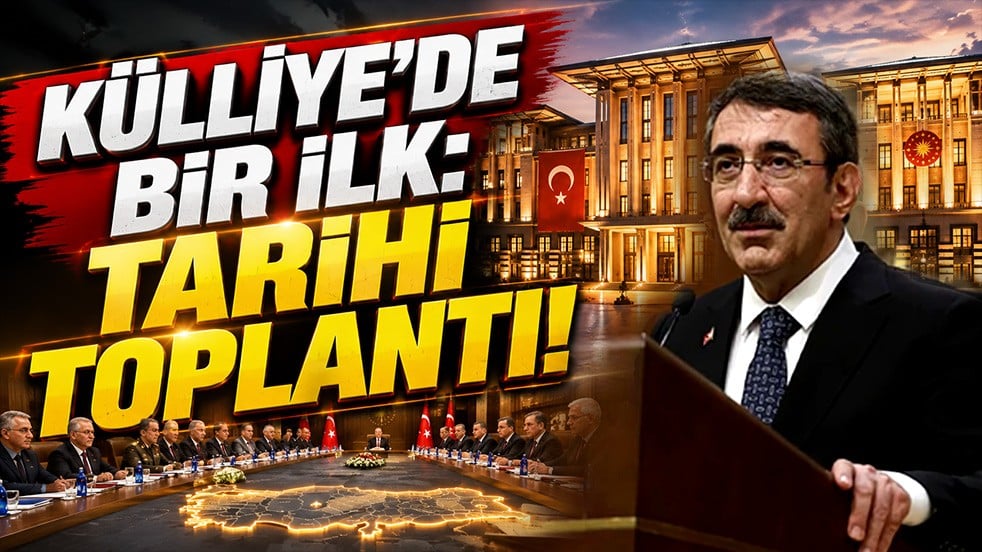 Külliye'de bir ilk: Tarihi toplantı sona erdi!