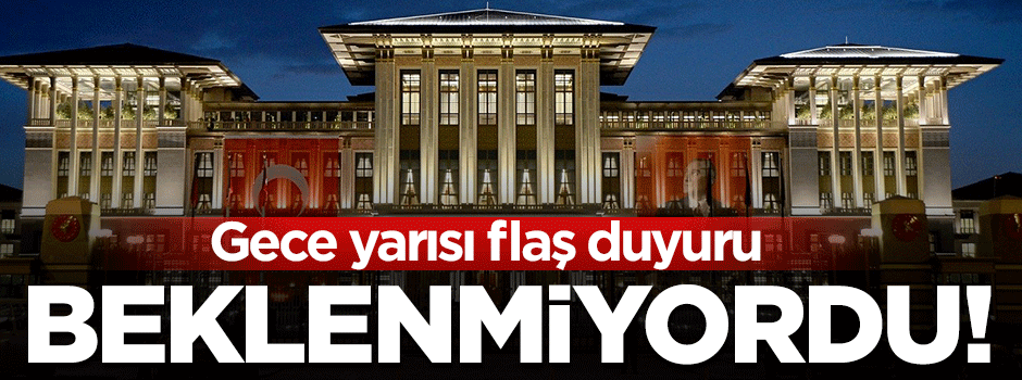  Külliye'de önemli bir güvenlik toplantısı!