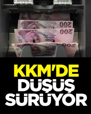 KKM'de düşüş sürüyor