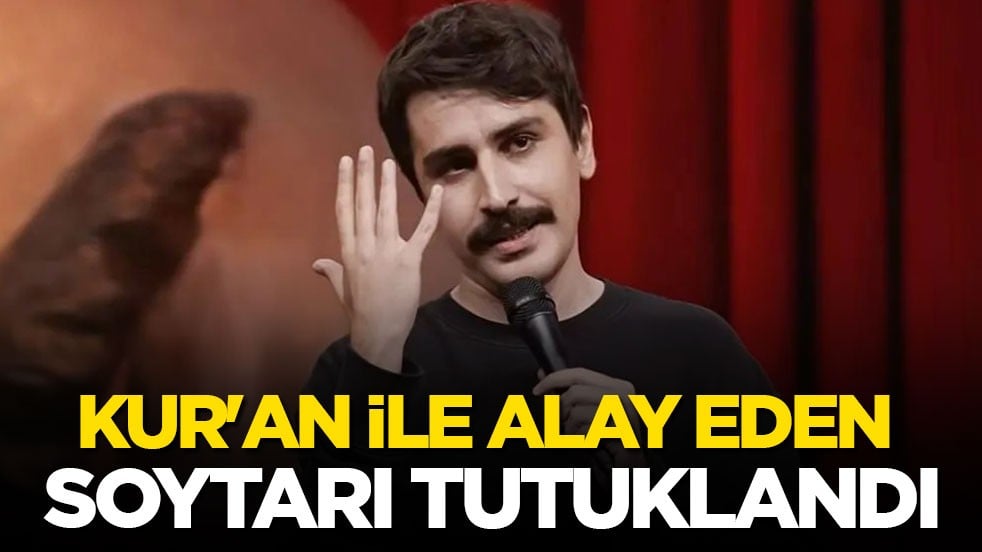 Kur’an ile alay eden soytarı tutuklandı