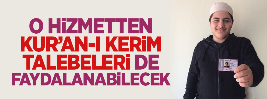 Kur'an Kursu talebelerine de indirimli seyahat imkanı