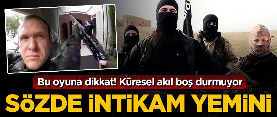 Küresel akıl boş durmuyor! Terör örgütü DAEŞ'ten sözde intikam yemini