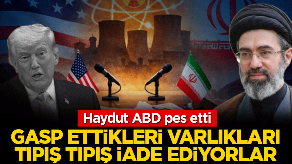 Küresel haydut ABD'den İran'ın müzakere şartına yeşil ışık! Gasp ettikleri varlıkları tıpış tıpış iade ediyorlar