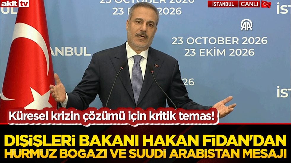 Küresel krizin çözümü için kritik temas! Dışişleri Bakanı Hakan Fidan'dan Hürmüz Boğazı ve Suudi Arabistan mesajı