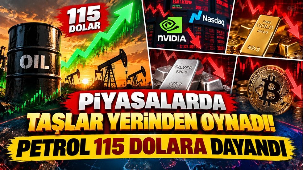 Küresel piyasalarda dengeler altüst oldu! Petrol 115 dolara koştu, teknoloji devleri çakıldı