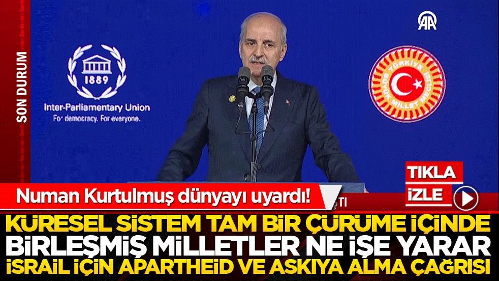 Küresel sistem çöktü! BM ne işe yarar diyerek zehir zemberek açıklamalarda bulundu!