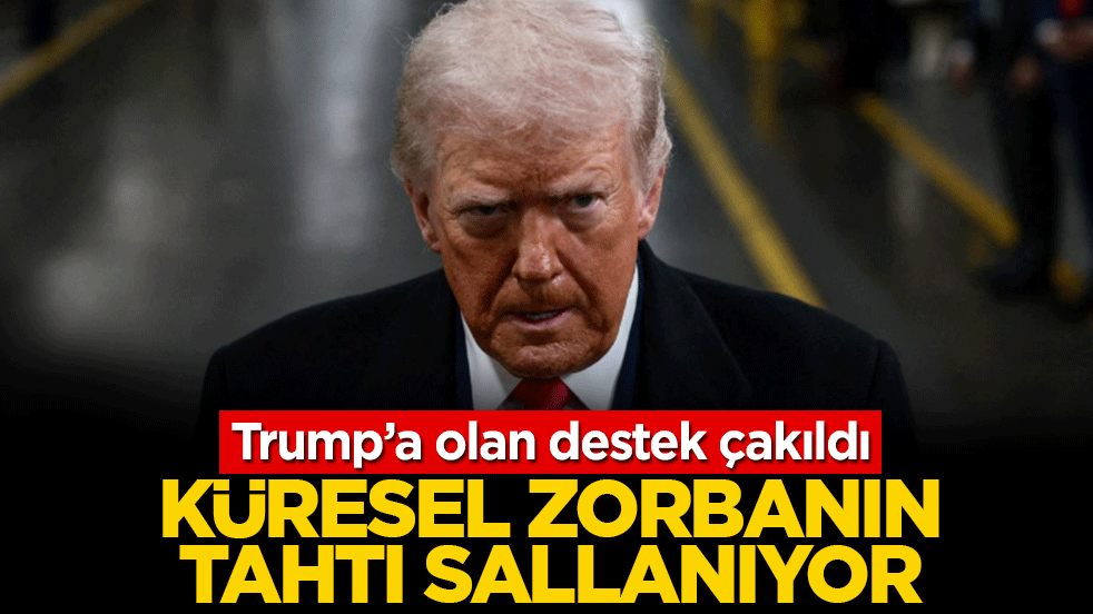 Küresel zorbanın tahtı sallanıyor: Trump’a olan destek çakıldı