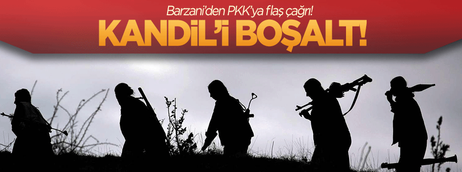 Kürt yönetiminden 'Kandil'i boşalt' çağrısı!