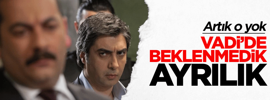 Kurtlar Vadisi Pusu'da beklenmedik ayrılık