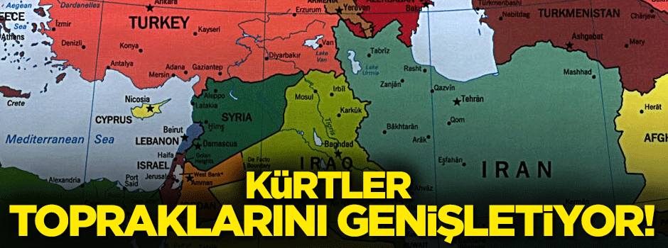 Kürtler topraklarını genişletiyor
