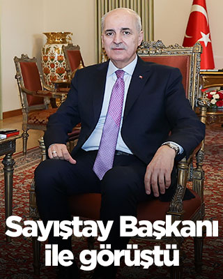 Kurtulmuş, Sayıştay Başkanı ile görüştü