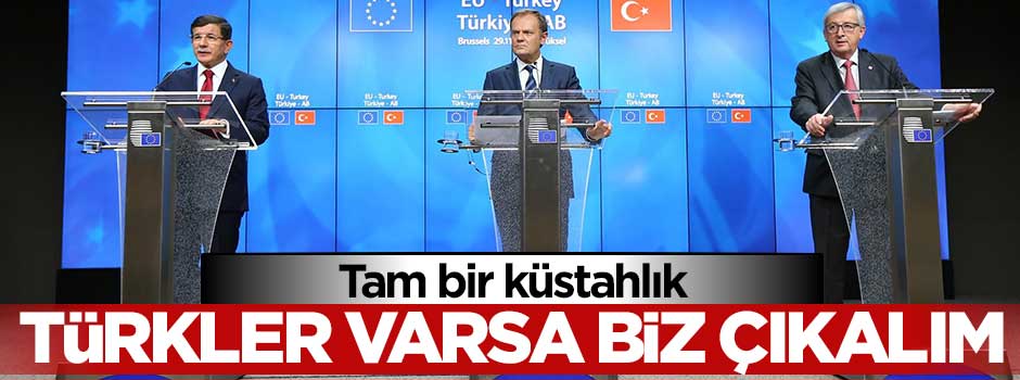 Küstah İtalyan: Türkler varsa biz AB'den çıkalım