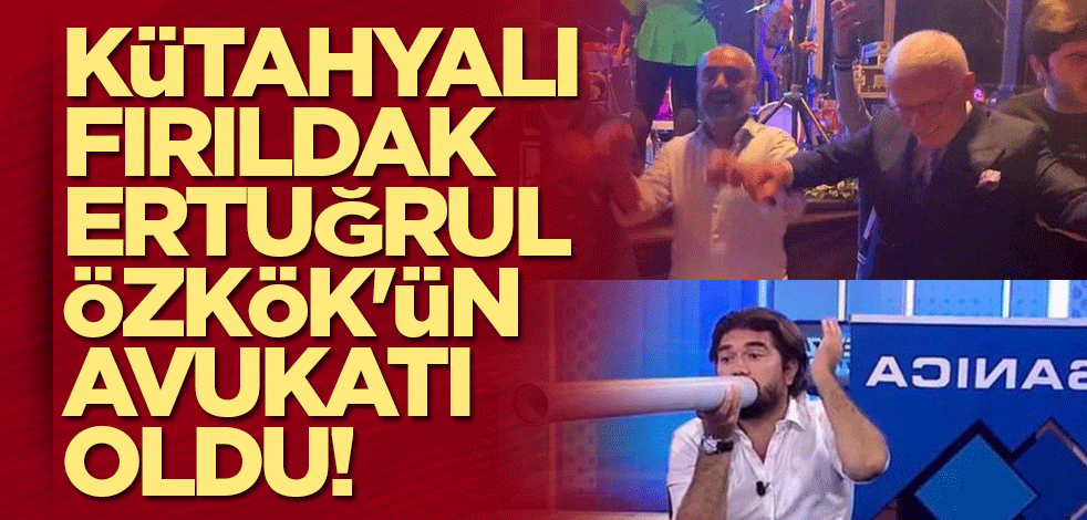 Kütahyalı fırıldak Ertuğrul Özkök'ün avukatı oldu