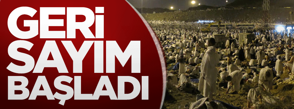 Kutsal topraklarda geri sayım başladı