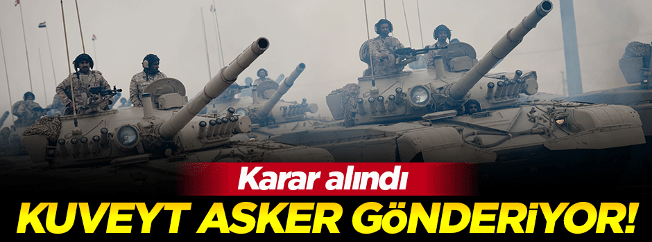 Kuveyt Yemen'e asker gönderecek